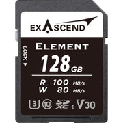 Exascend Element SDXC 100MB/s UHS-I Memory Card - V30