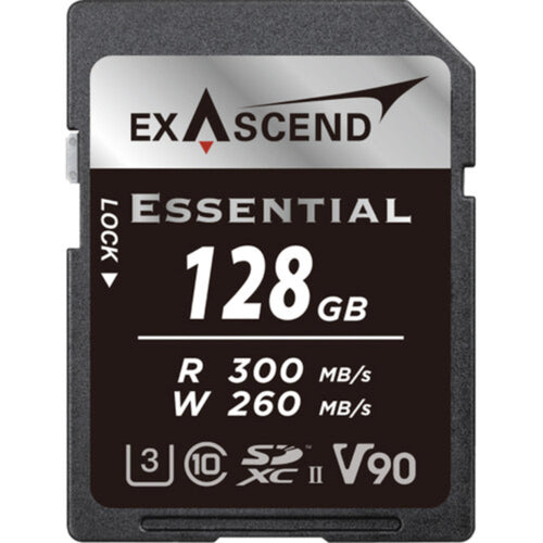 Exascend Essential SDXC 300MB/s UHS-II Memory Card - V90