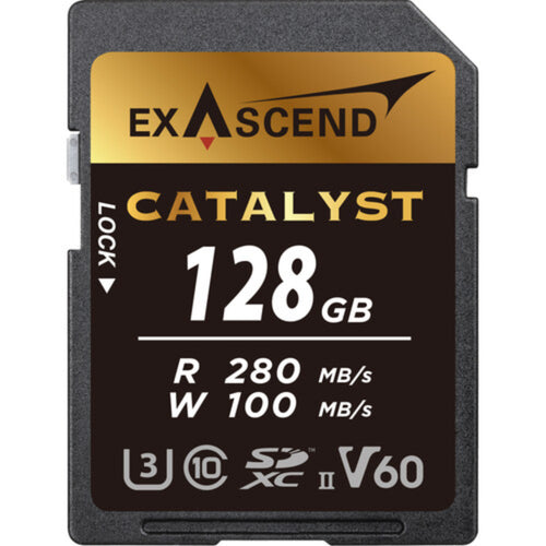Exascend Catalyst SDXC 280MB/s UHS-II Memory Card - V60