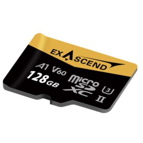 Exascend Catalyst microSDXC 280MB/s UHS-II Memory Card with Adapter - V60