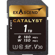 Exascend Catalyst SDXC 180MB/s UHS-I Memory Card - V30