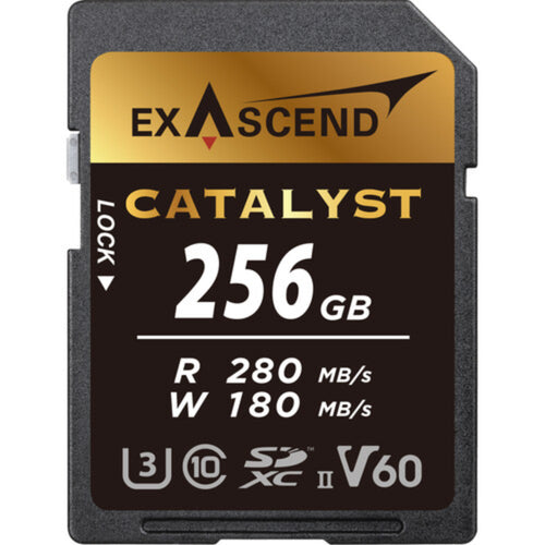 Exascend Catalyst SDXC 280MB/s UHS-II Memory Card - V60