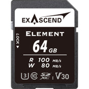 Exascend Element SDXC 100MB/s UHS-I Memory Card - V30