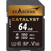 Exascend Catalyst SDXC 180MB/s UHS-I Memory Card - V30