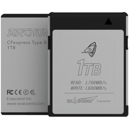 Exascend Archon CFexpress Type B 1700MB/s Memory Card