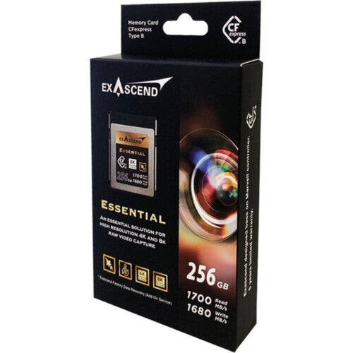Exascend Essential Series CFexpress Type B 1700MB/s Memory Card