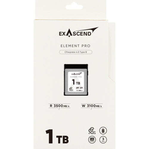 Exascend 120 GB Essential Series CFexpress Type A 800MB/s Memory Card