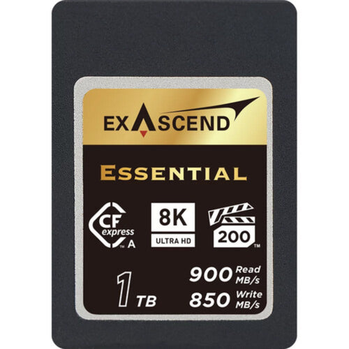 Exascend Essential Series CFexpress Type A 900MB/s Memory Card