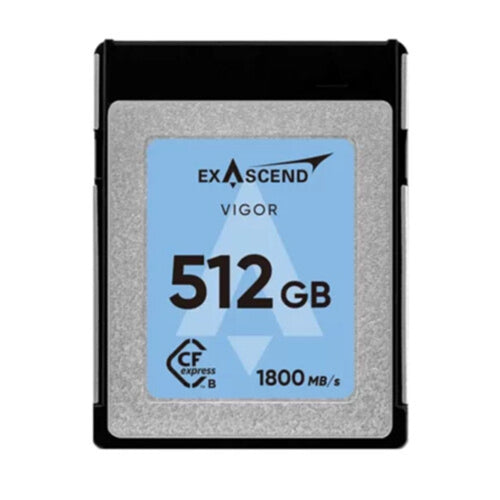Exascend Vigor CFexpress 2.0 Type B 1800MB/s Memory Card