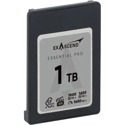 Exascend Essential Pro CFexpress 4.0 Type A 1800MB/s Memory Card