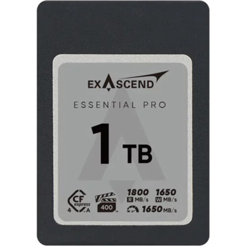 Exascend Essential Pro CFexpress 4.0 Type A 1800MB/s Memory Card