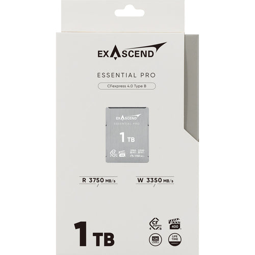 Exascend Essential Pro CFexpress 4.0 Type B 3750MB/s Memory Card