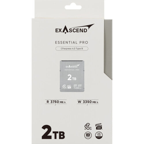 Exascend Essential Pro CFexpress 4.0 Type B 3750MB/s Memory Card