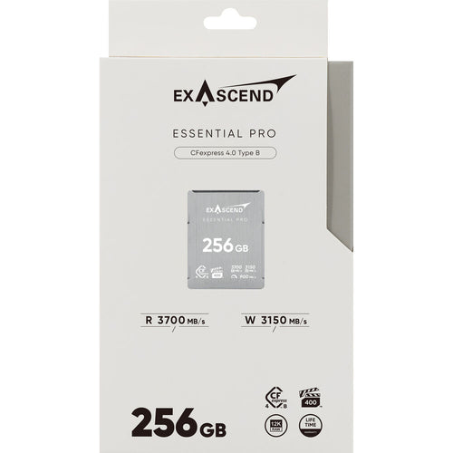 Exascend Essential Pro CFexpress 4.0 Type B 3700MB/s Memory Card