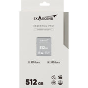 Exascend Essential Pro CFexpress 4.0 Type B 3700MB/s Memory Card
