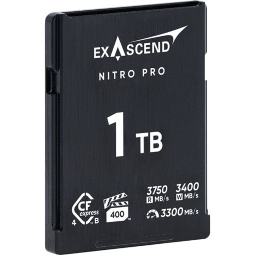 Exascend Nitro Pro CFexpress 4.0 Type B 3750MB/s Memory Card