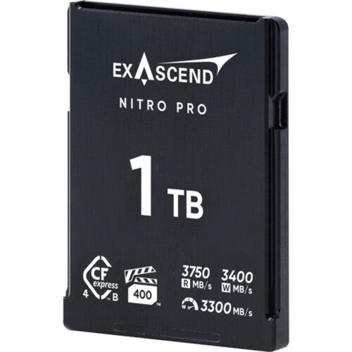 Exascend Nitro Pro CFexpress 4.0 Type B 3750MB/s Memory Card