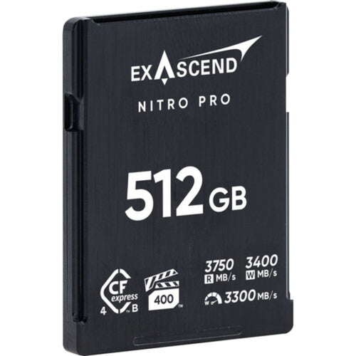 Exascend Nitro Pro CFexpress 4.0 Type B 3750MB/s Memory Card
