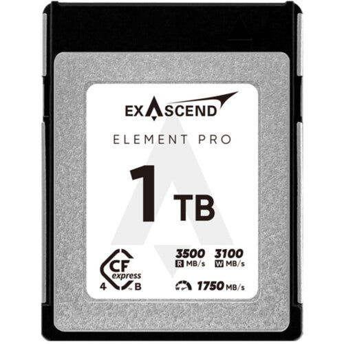 Exascend Element Pro CFexpress 4.0 Type B 3500MB/s Memory Card