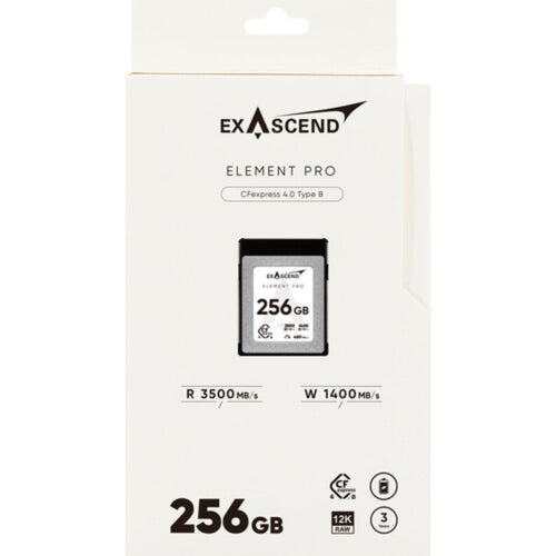 Exascend Element Pro CFexpress 4.0 Type B 3500MB/s Memory Card
