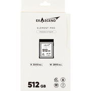 Exascend Element Pro CFexpress 4.0 Type B 3500MB/s Memory Card
