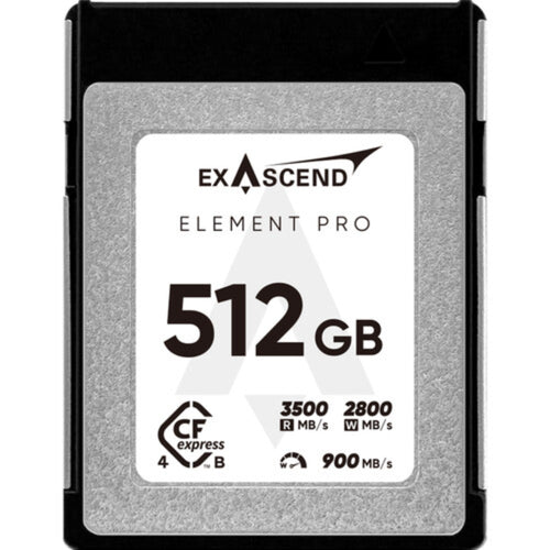 Exascend Element Pro CFexpress 4.0 Type B 3500MB/s Memory Card