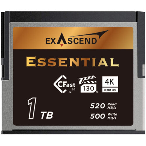 Exascend CFX Series CFast 2.0 520MB/s Memory Card