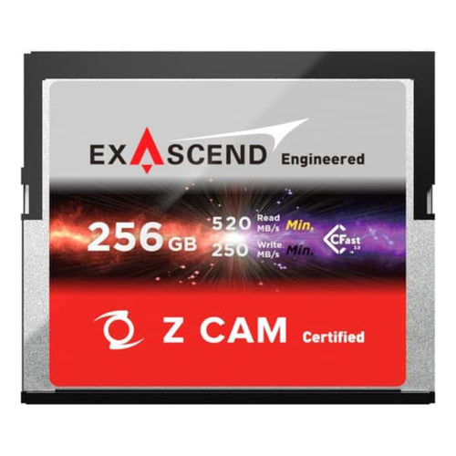 Z CAM Exascend CFast 2.0 520MB/s Memory Card