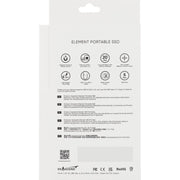 Exascend 4TB Element USB 3.2 Gen 2x2 Portable SSD