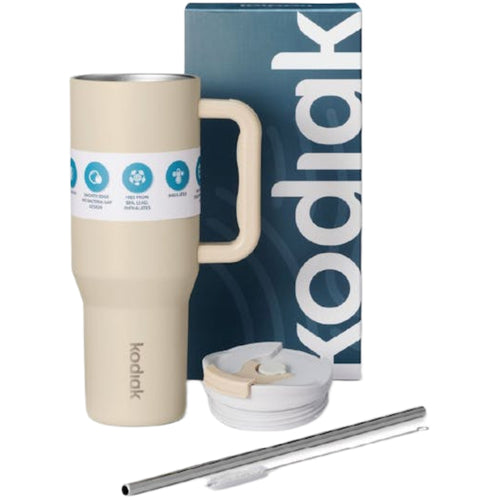 Kodiak Chug Mug Insulated with Handle (1182ml) with Flip and Straw Lid
