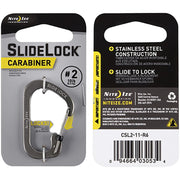 Nite Ize SlideLock Carabiner S/S 2 - Stainless