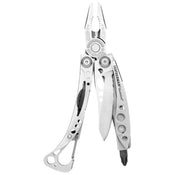 Leatherman Skeletool Lightweight Multi-Tool with Clip 420HC S/S Combo Blade - Silver - Peg