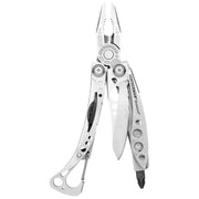 Leatherman Skeletool Lightweight Multi-Tool with Clip 420HC S/S Combo Blade - Silver - Peg