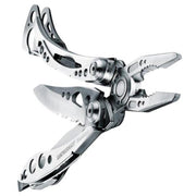 Leatherman Skeletool Lightweight Multi-Tool with Clip 420HC S/S Combo Blade - Silver - Peg