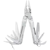 Leatherman Rebar Lightweight Multi-Tool No Blade Mining Edition with Nylon Sheath - Silver