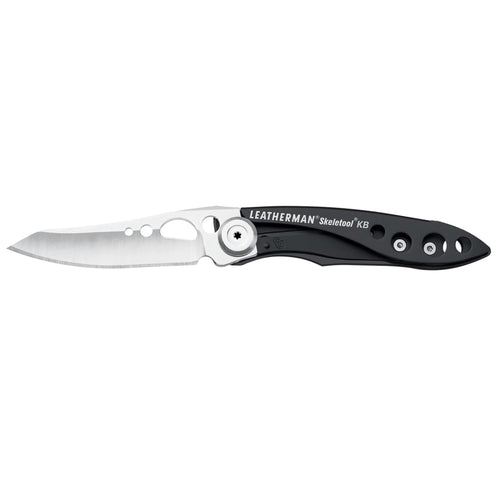 Leatherman Skeletool KB Folding Pocket Knife with Clip 420HC S/S Blade