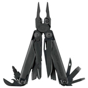 Leatherman Charge Plus Heavy Duty Black Oxide Multi-Tool with Partial Bit Kit & MOLLE Black Sheath