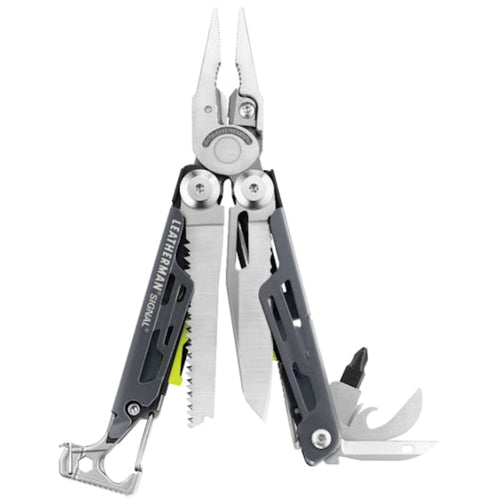 Leatherman Signal Camping Multi-Tool with Firestarter/Whistle with Nylon Sheath