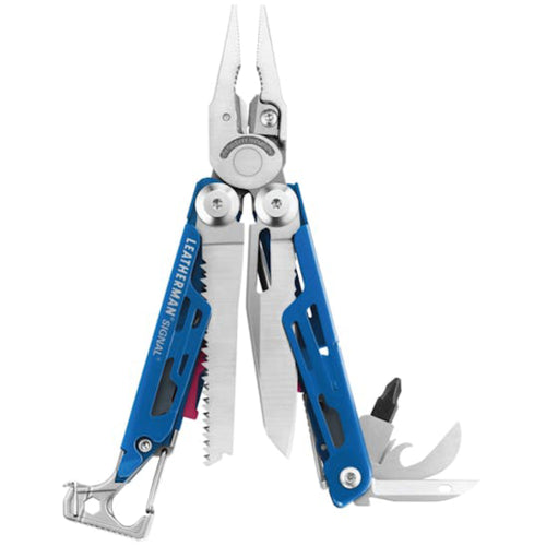 Leatherman Signal Camping Multi-Tool with Firestarter/Whistle with Nylon Sheath
