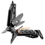 Leatherman MUT (Military Utility Tool) Heavy Duty Black Oxide Multi-Tool with MOLLE Black Sheath