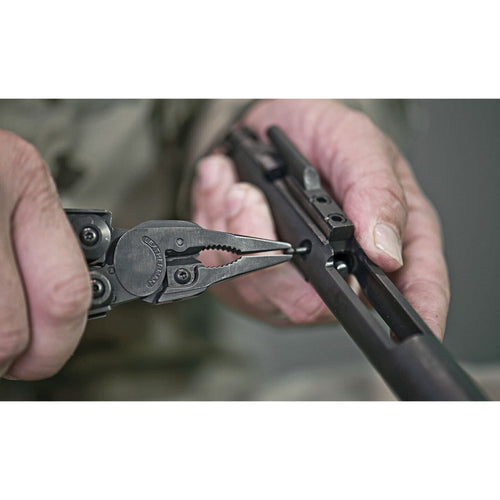 Leatherman MUT (Military Utility Tool) Heavy Duty Black Oxide Multi-Tool with MOLLE Black Sheath