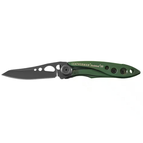 Leatherman Skeletool KB Folding Pocket Knife with Clip 420HC S/S Blade