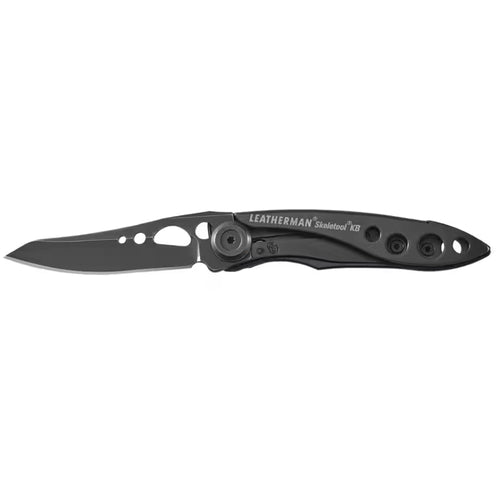 Leatherman Skeletool KB Folding Pocket Knife with Clip 420HC S/S Blade