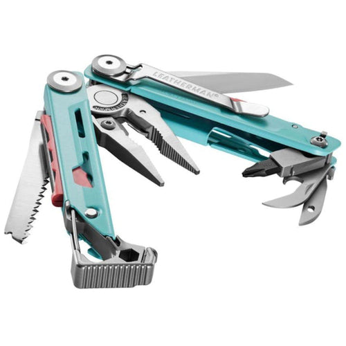 Leatherman Signal Camping Multi-Tool with Firestarter/Whistle with Nylon Sheath