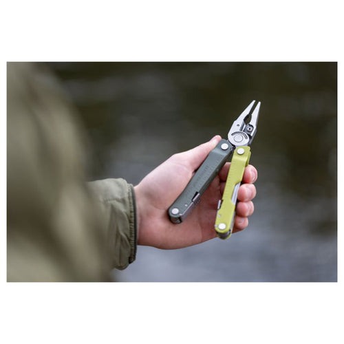 Leatherman Rebar Lightweight Multi-Tool 420HC Blades with Mossy Sheath - Mossy Slate