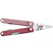 Leatherman Rebar Lightweight Multi-Tool with Cranberry Sheath - Heathered Cranberry