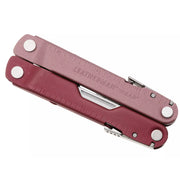 Leatherman Rebar Lightweight Multi-Tool with Cranberry Sheath - Heathered Cranberry