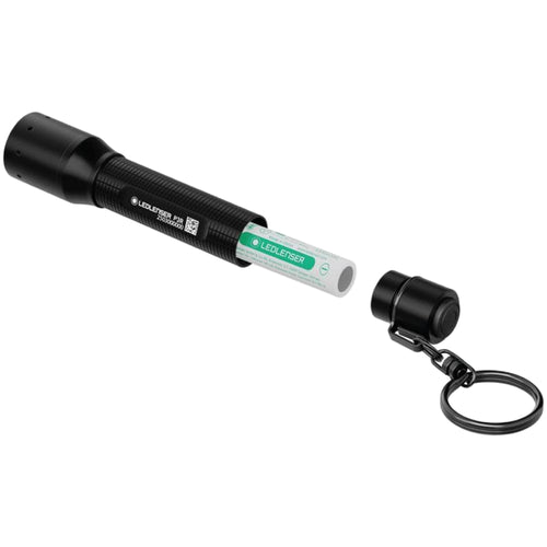 Ledlenser P3R Flashlight 200lm 130m 8h Rechargeable IP54 with KeyRing