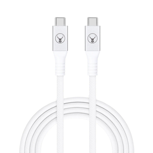 Bonelk USB-C to USB-C Long-Life Cable 20Gbps /240W - 2 metre (White)