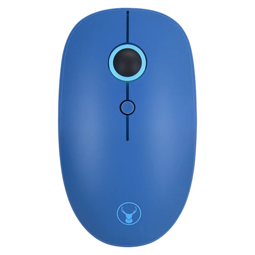 Bonelk Wireless Round Scroll 4D Mouse, 800-1600 DPI, M-257